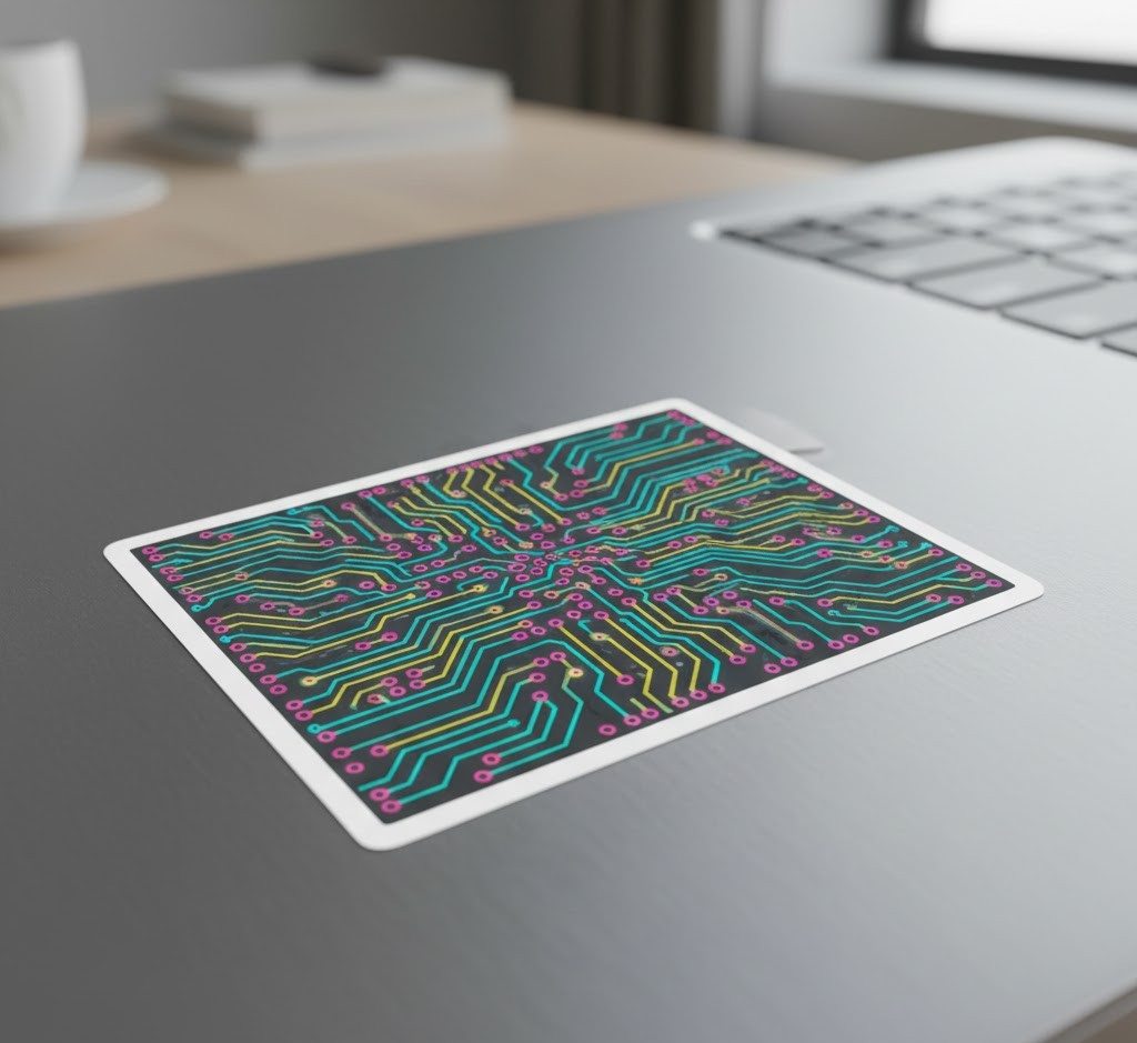 Circuit board sticker